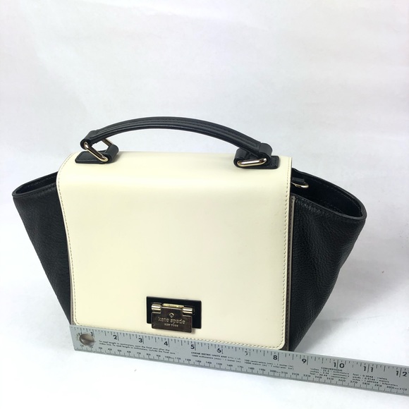 Kate Spade Colorblock Laurel Clocktower Satchel - Picture 10 of 13